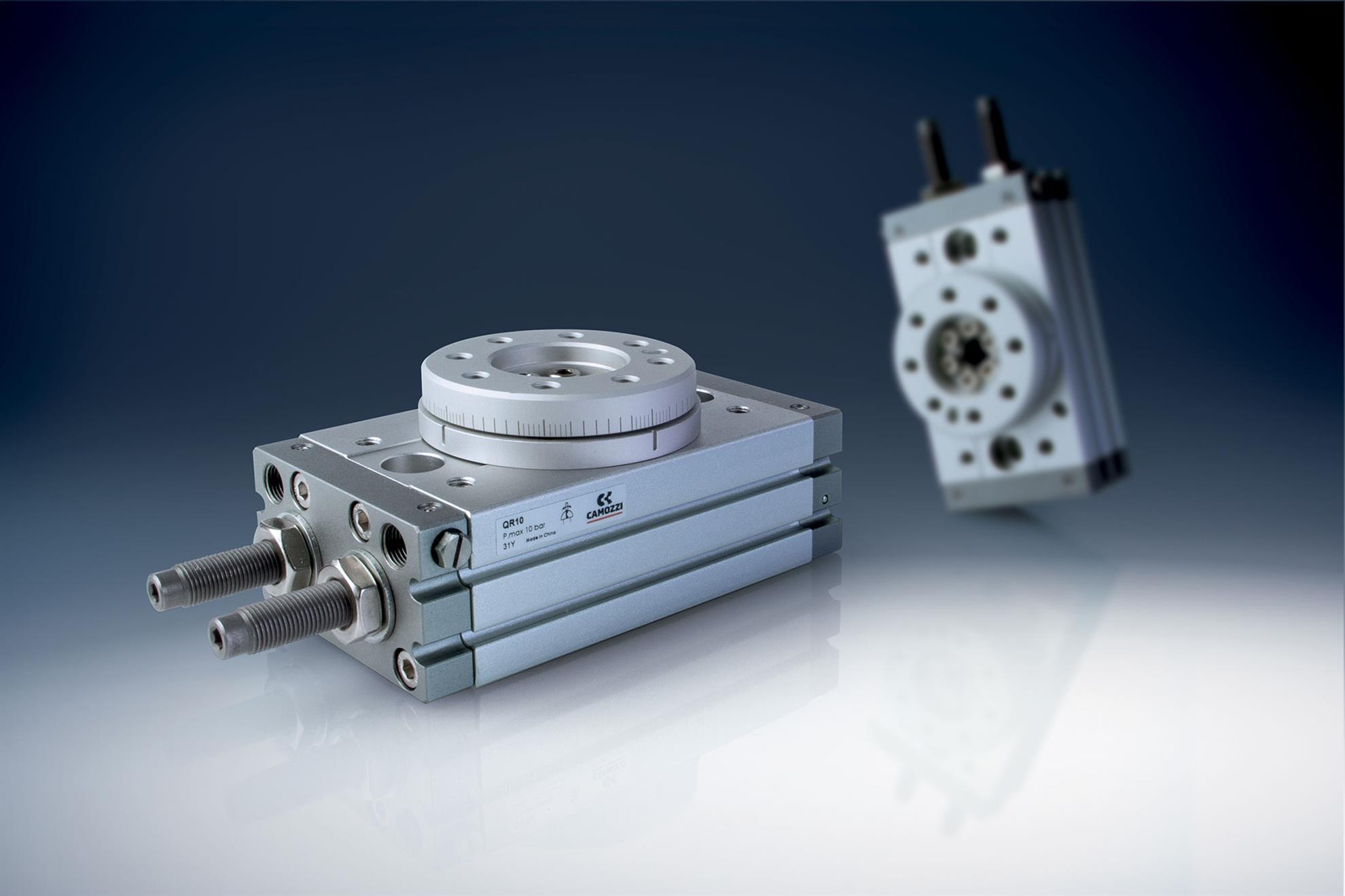 series qr rotary actuator with rack